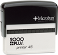PTR45 - Printer 45 Stamp 1in. x 3-1/4in.