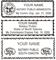Notary Public & Ex Officio Stamps