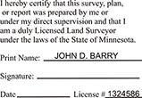 LANDSURV-MN - Land Surveyor - Minnesota<br>LANDSURV-MN