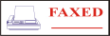 This pre-inked rubber stamp comes pre-assembled with the text "FAXED." The stamp is built with quality and has the capabilty to be re-inked.