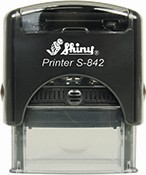 Shiny "For Deposit Only" Stamp<br>Self-Inking