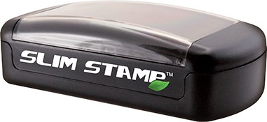 Create your own custom stamp online. Choose text, logo, font style and ink color. Fast Shipping
