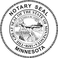 Minnesota Notary Seal (Embosser Style)