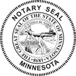 MN-NOT-SEAL - Minnesota Notary Seal (Embosser Style)
