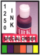1250INK 8oz.Special Order Colors Available In Green, Purple, Brown, Orange, Silver, Yellow MUST SHIP UPS GROUND