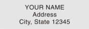 Order your custom address stamp online, Fast and Easy. Choose custom address, font style and ink color.