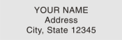 ADDRESS_STAMP_XL-145-01810 - MaxLight Address Stamp
Pre-Inked