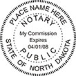 NP-ND - Notary Public North Dakota Seal - NP-ND